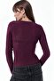Busem Slim Fit Long Sleeve Transparent Blouse - 3