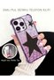 iPhone 14 Pro Compatible Transparent Four Corner Silicone Coated Glossy Edge Case - 2