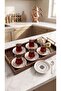 Bergama Porcelain 6-Piece Tea Plate Set - 5