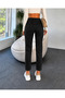 Juli̇a Mi̇lano Black Mom Jeans High Waist Daily Comfortable Wear Comfort-Boosting Lycra Flexible Black Jeans Women's Denim Pants (2026) - 3