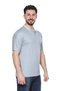 Men's Dad Combed Cotton Collared Pocketed Oxford Fabric Cotton T-Shirt Classic Cut 4-Piece Colorful Economic Package - 5
