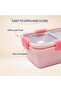 Stainless Steel 304 Lunch Box with Gravy Container, 2 Compartment Leakproof Tiffin Box, BPA-Free Food Storage for Kids, School, Office & Travel - 5