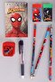 X Dekomus Licensed A7 Notepad, 3 Pencils with Erasers, Pencil Sharpener and Eraser Set