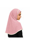 Girls Hijab for Kids – Modest Islamic Headscarf for Muslim Girls, Full-Coverage Kids Hijab with Floral Detail & Decorative Trim - 3