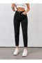 Julia Milano Boyfriend Women's Denim Trousers Daily Casual Wear Mom Comfort Gathering New Season Black Jean (2026)