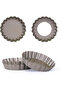 Tart Mold Set of 4 with Six Removable Bottoms - 3