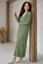 Mercerized Long Cardigan N3250 Çağla - 2