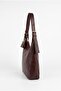 Women's Burgundy Color Medium Shoulder Bag Stylish and Elegant Daily Bag - 2