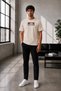 Unisex Oversize Naruto Shippuden Gaara Embroidered Anime T-Shirt 100% Cotton - 2
