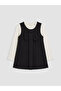 Peak New Season Black Bowknot Girls' Dress Set - 3