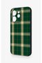 Oppo Reno 15 Pro 5g Compatible Classic Green Plaid Pattern Silicone Case - 4