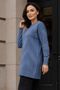 Patterned Tunic N3183 Indigo - 2