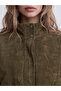 Women's Stand Collar Jacket - 3