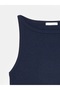 21048 Halter Neck Top-Dark Blue - 7