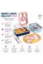 Stainless Steel Lunch Box,3 Compartment Leakproof Bento Tiffin Box with Spoon & Fork, Thermal Insulated Food Container for Kids, Office, School, Women & Men - 6