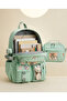 2-Piece Nutrition and Backpack Set School Bag Daily Multi-Compartment Functional Combination Set - 7
