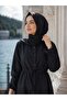 Hakim Collared Shirt Double Suit Black Hm2943 - 3