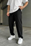 Men's Baggy Sweatpants 3 Thread Oversize Straight Leg with Back Pockets - 4