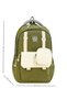 A+ Premium Quality Green 5 Zipper Compartments Water Repellent Water Bottle Compartment Sports Travel Middle School High School Daily School Backpack 709 - 5