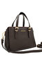 Monaco Genuine Leather Hand and Shoulder Bag with Strap - 2