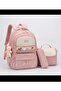 Korean Style Quality Nutrition and Pencil Box Set School Bag