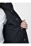 Xside Black Hooded Quilted Women's Puffer Jacket - 3