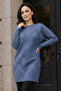Patterned Tunic N3183 Indigo