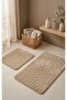 Path Premium Nordic Bohemian 2-Piece Bath Mat 60X100 60X50 cm Latex Non-Slip Base Washable