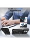 Case Compatible with Xiaomi Poco X8 Pro Max, Sliding Camera Protection, Ring Magnet Tank Cover, Black - 3