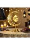 سلسلة مصابيح زينة رمضان، أضواء شهر رمضان، شريط إضاءة لشهر رمضان والعيد بطول 10 متر، 80 مصباح LED، مص - 3