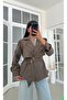 Lined Belted Short Trench Coat - 3
