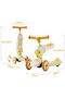 SHARPDO 2 in 1 Kick Scooter for Kids, with Flashing Wheels and Adjustable Seat, Lightweight and Dura - 5
