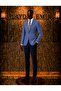 Slim Fit Men's Suit with Cashmere Jacket – Blue Jacket, Navy Blue Trousers, Shirt - 2