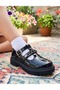 Girls' School Shoes, Children's School Flats, Surpie Casual Flats - 3