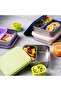 Biola Stainless Steel Snack Box, 3 Silicone Storage Spaces, Bpa Free, Snack Container, Bin - 7