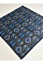 Organic Cotton Patterned Scarf Women's Square Ethnic Patterned Colorful Scarf - 2