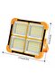 Solar Powered LED Camping Light Lantern – USB Rechargeable Tent Lamp - 2