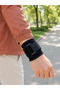 Wrist Support Adjustable Double Band Velcro Sports Wristband - 5