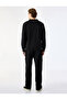 Shawl Collar Regular Fit Long Sleeve Zippered Sweatshirt - 4