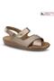 9863-42 Women's Memory Foam Cross Velcro Sandals - 2