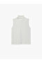 Cotton Blend Sleeveless High Neck Undershirt - 2