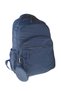 Dp Casual a Quality Blue 5 External Zipper Compartments Water Repellent School Sports Travel Daily Lightweight Fabric Backpack 7-16 - 2