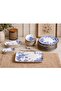15 Piece Ceramic Cake Presentation Plate Set