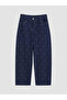 Balloon Fit Polka Dot Girls' Jeans