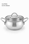 Çınar 8 Piece Stainless Steel Cookware Set - 4