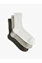 Cotton 3-Piece Sock Set