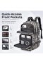 56L Tactical Backpack for Men and Women, Waterproof, Molle System, Large Size, Suitable for - 7