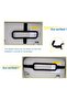 PSKIES 3 Pack Paper Towel Fixing Frame, Portable Seat Back Napkin Bracket, Seatback Tissue Organizer - 3