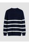 Alita city v-neck striped knit cardigan for boys - the alita city difference - 4
