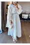 Tasseled Woven Fabric Double Set Ecru - 4